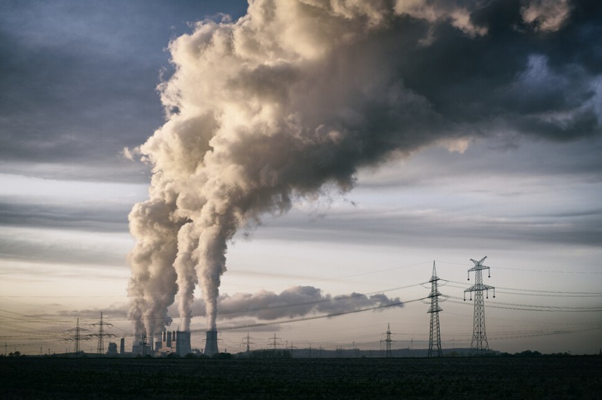 온실가스 배출의 주범으로 꼽히는 석탄발전소. 게티이미지 뱅크