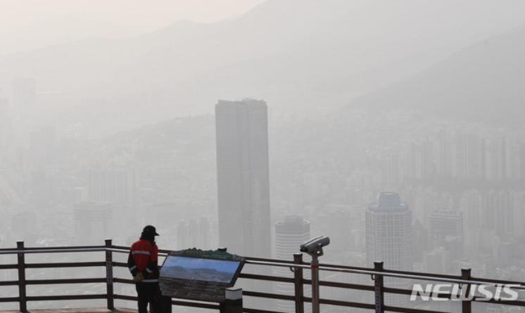 미세 먼지 부산 부산광역시대기 오염：실시간